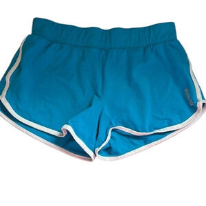 Light blue hot shorts 3” Reebok size medium